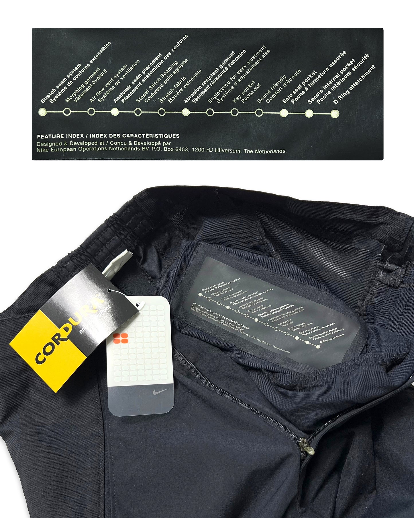 Nike Mobius 'MB1' Pantalon Soleus articulé noir tonal - Petit