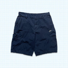 Load image into Gallery viewer, Vintage Nike Navy Cargo Shorts