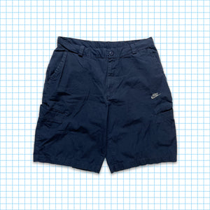 Short cargo Nike bleu marine vintage