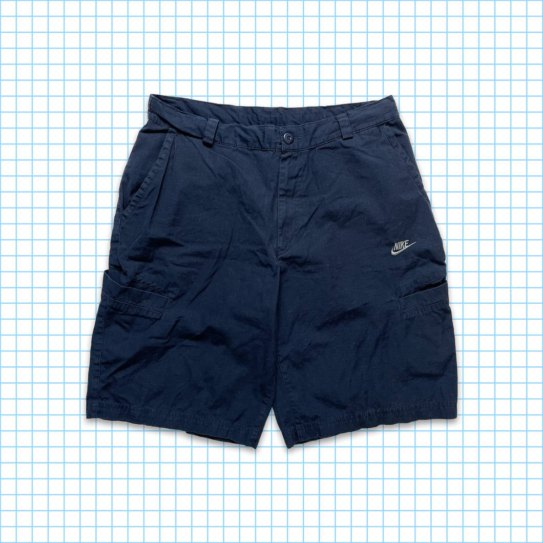 Vintage Nike Navy Cargo Shorts