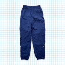 Load image into Gallery viewer, Vintage Nike Swoosh Navy Shell Pant - Medium