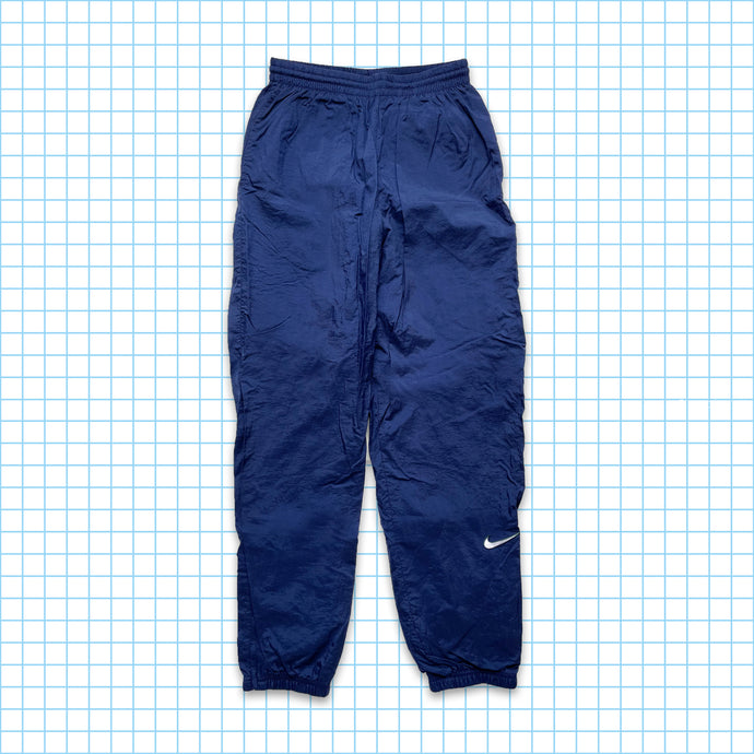 Vintage Nike Swoosh Navy Shell Pant - Medium