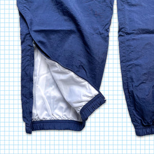 Vintage Nike Swoosh Navy Shell Pant - Medium