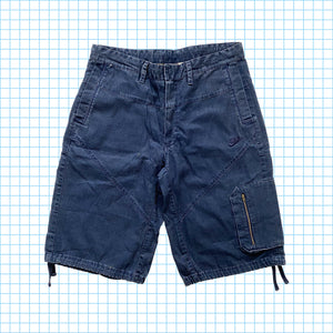 Vintage Nike Vertical Zip Pocket Cargo Shorts - 32"