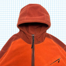 Load image into Gallery viewer, Nike Orange Panelled Fleece Zipped Hoodie - Extra Large / Extra Extra Large