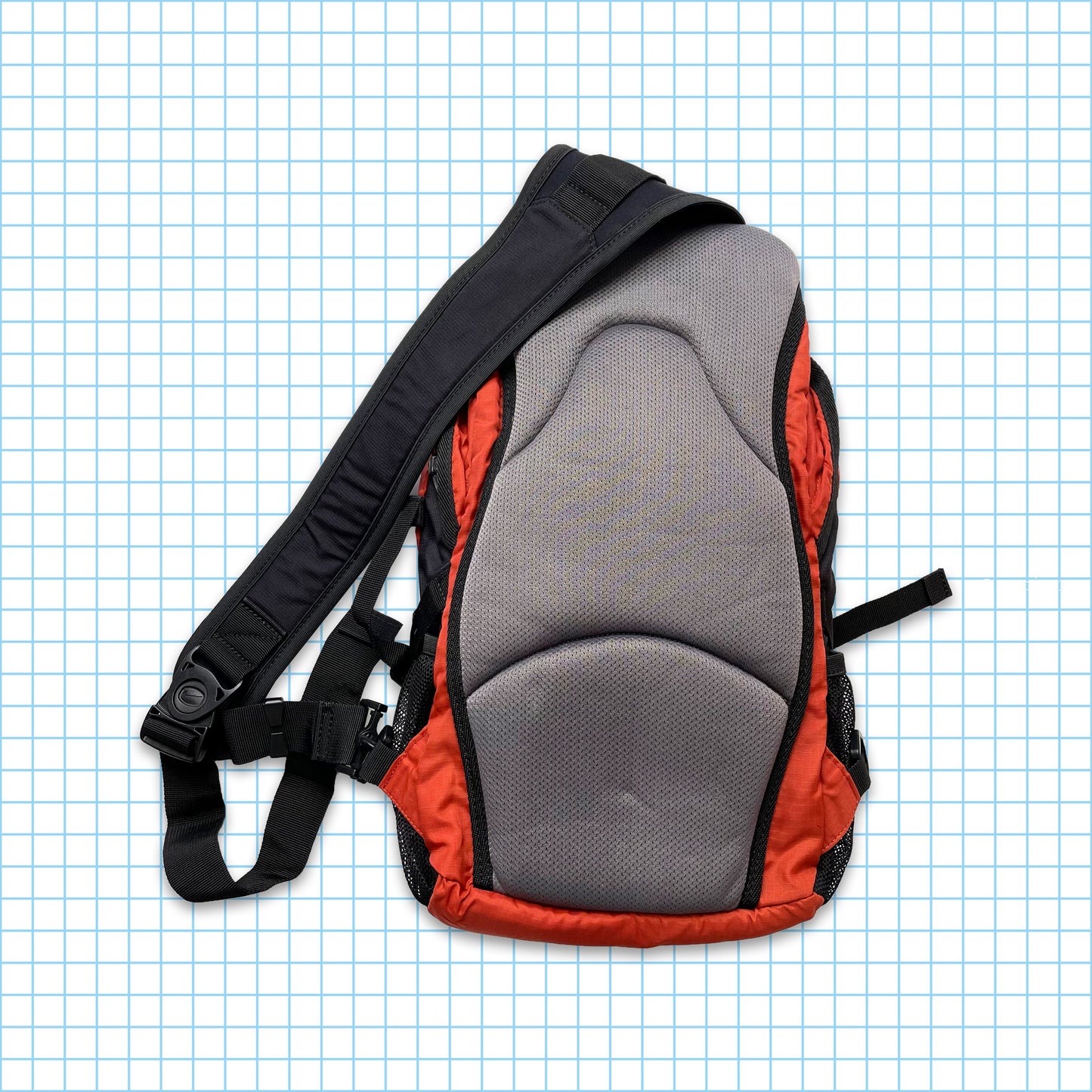 Vintage Nike Orange Black Sling Bag