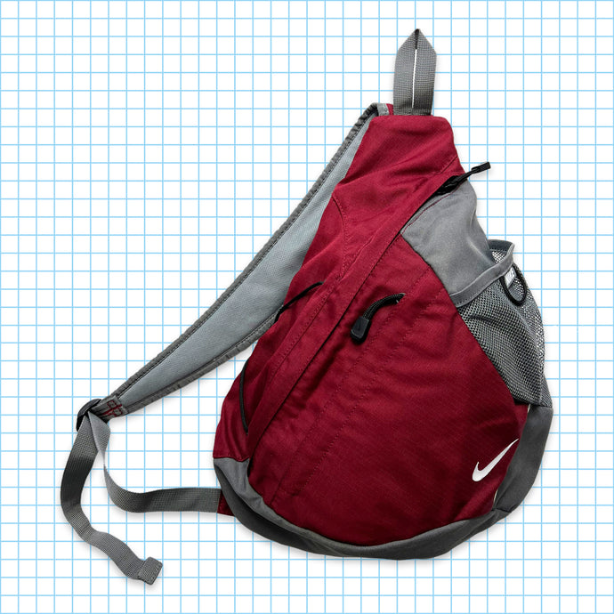 Nike Burgundy Cross Body Bag