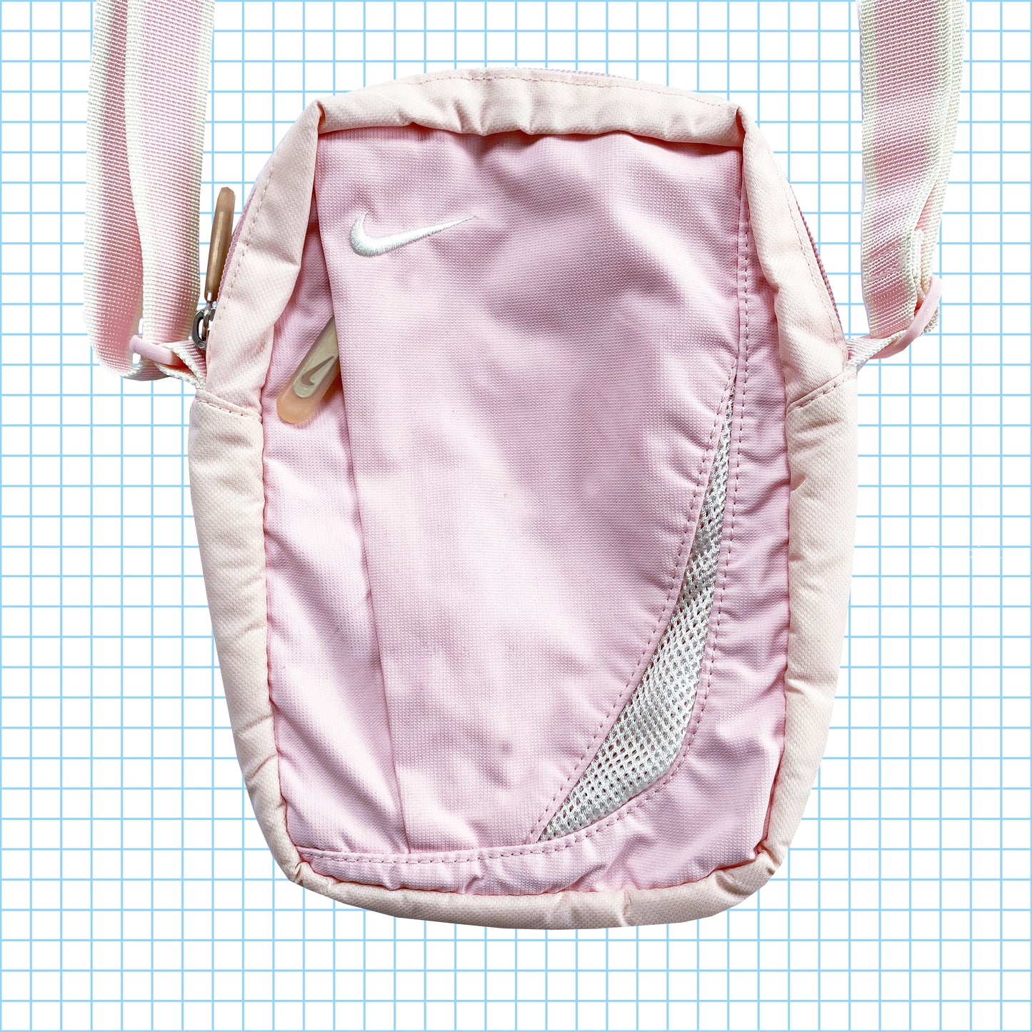 sac latéral rose bébé Nike vintage