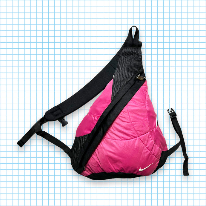 Vintage Nike Bright Pink Tri-Harness Bag