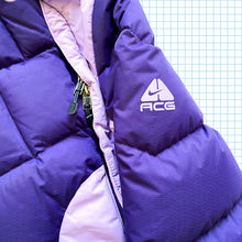 Load image into Gallery viewer, Vintage Nike ACG Two Tone Purple Puffer Jacket - Medium / Large