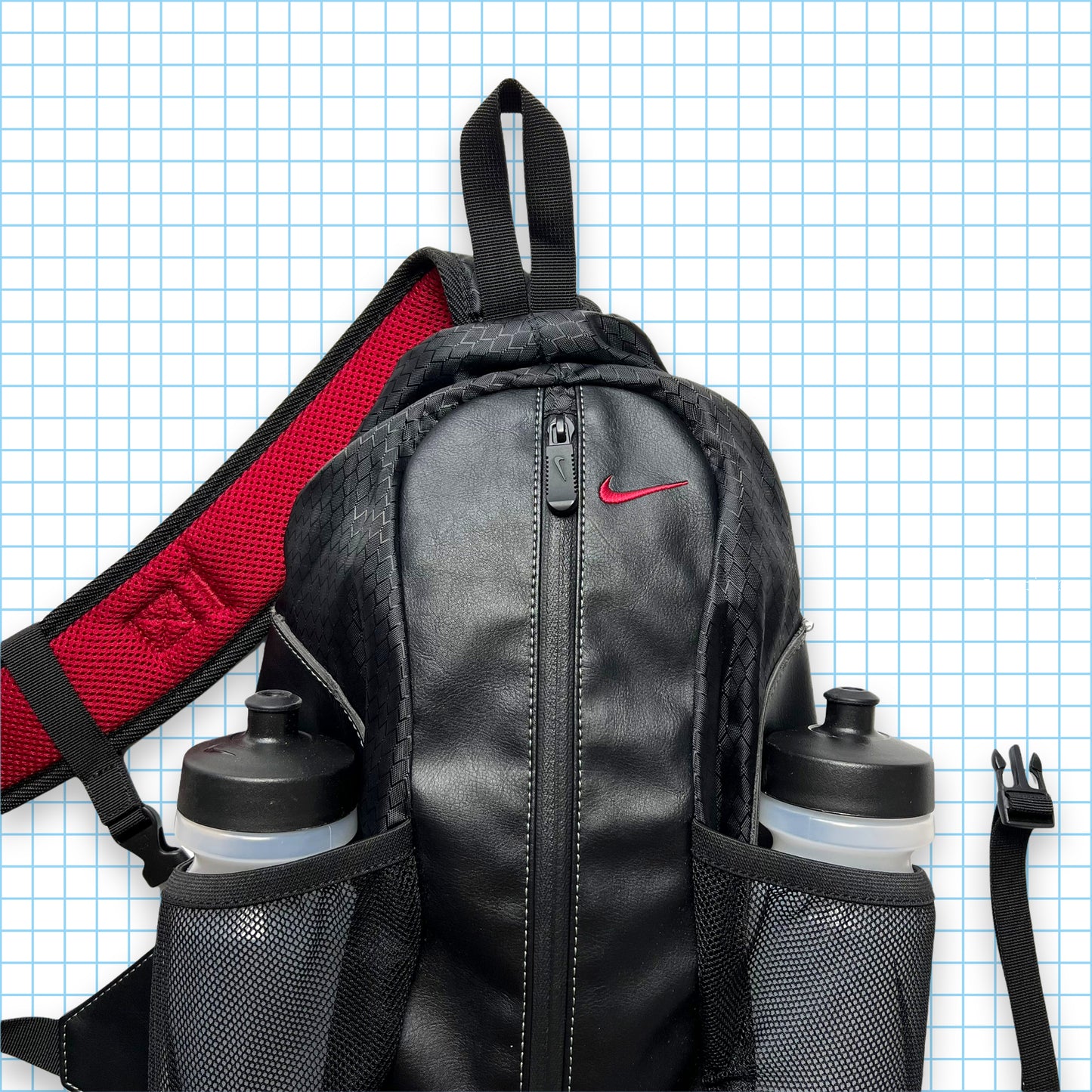 Nike Red/Black Hex Tri-Harness Bag
