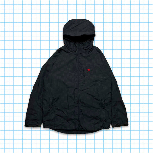 vintage Nike Bootleg Subtle Grid Camo Veste - Grand / Extra Grand