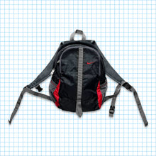 Load image into Gallery viewer, Vintage Nike Red/Grey/Black Technical Small Back Pack