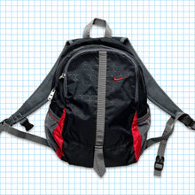 Load image into Gallery viewer, Vintage Nike Red/Grey/Black Technical Small Back Pack