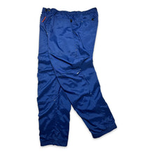 Charger l&#39;image dans la galerie, Pantalon doublé en polaire Nike Royal Blue Ripstop du début des années 2000 - Moyen