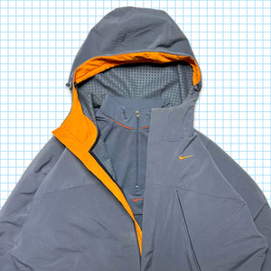 Nike Dusty Lilac/Orange Technical Ventilated Jacket - Large / Extra Large