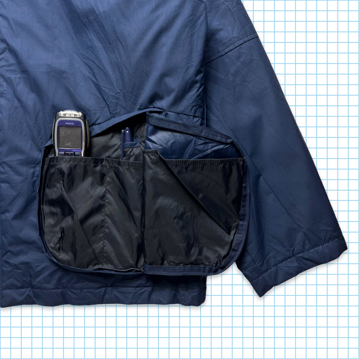 Early 00's Nike 3D Stash Pocket Technical Jacket - Extra Large