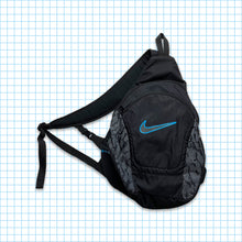 Load image into Gallery viewer, Vintage Nike Technical Black/Blue Tri-Harness Bag