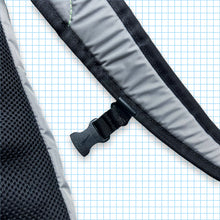 Load image into Gallery viewer, Vintage Nike Grey/Black Tri-Harness Bag