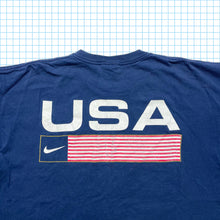 Charger l&#39;image dans la galerie, T-shirt vintage Nike USA Navy - Extra Large