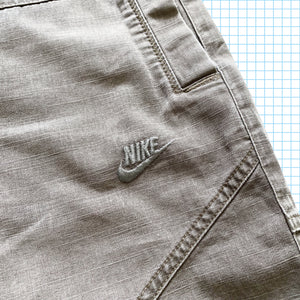 Vintage Nike Vertical Zip Pocket Cargo Shorts - 34/36" Waist