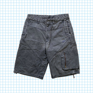 vintage Nike Denim Wash Cargo Shorts - Petit