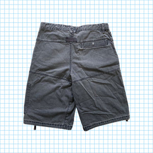 Vintage Nike Denim Wash Cargo Shorts - Small