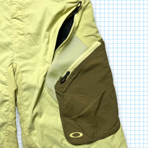 Oakley Light Yellow Multi Pocket Technical Shorts - 34-36" Waist