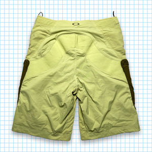 Oakley Light Yellow Multi Pocket Technical Shorts - 34-36" Waist