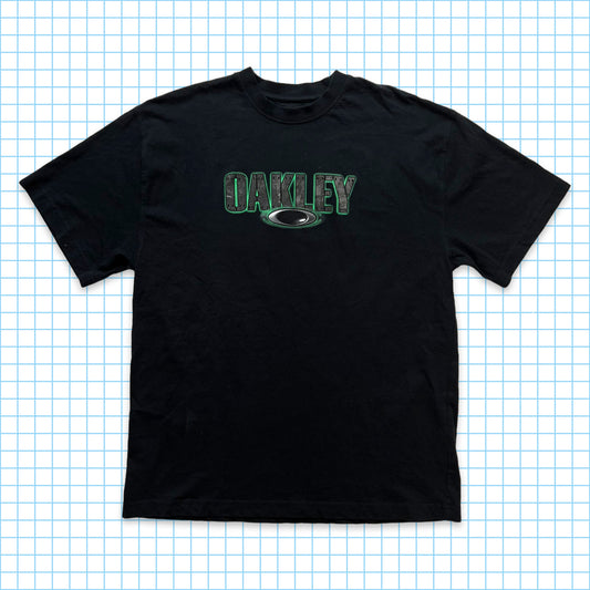 T-shirt Oakley Black Spellout - Moyen / Grand