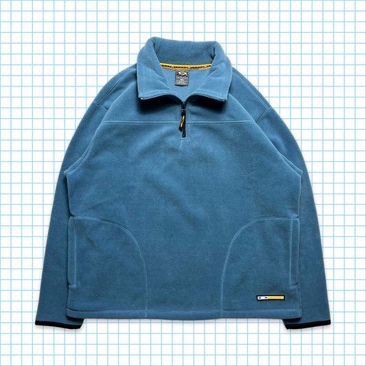 Polaire Oakley Powder Blue Quarter Zip - Extra Large / Extra Extra Large