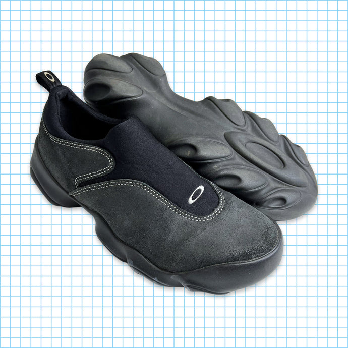 Oakley Jet Black Flesh Slip-On Shoes - UK7 / US8 / EUR41