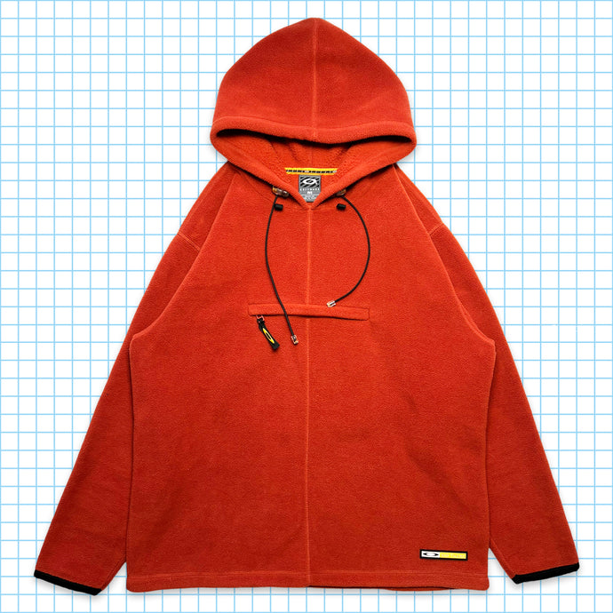 Oakley Software Burnt Orange Hooded Fleece - Medium / Large