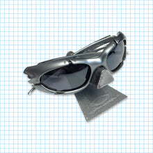 Load image into Gallery viewer, Oakley 03&#39; Plate Dark Silver / Black Iridium Sunglasses
