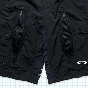 Oakley Jet Black Ventilated Technical Shorts - 32/34" Waist