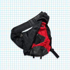 Vintage Oakley Technical Red/Black Sling Bag