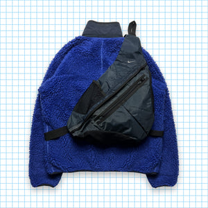 Vintage Nike Navy Shimmer Tri-Harness Bag