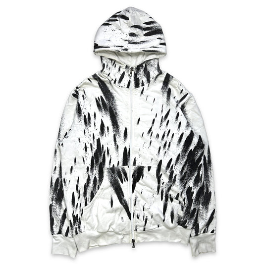 Échantillon AW06' Maharishi x Futura 2000 FHI Spray Paint Sweat à capuche zippé - Moyen