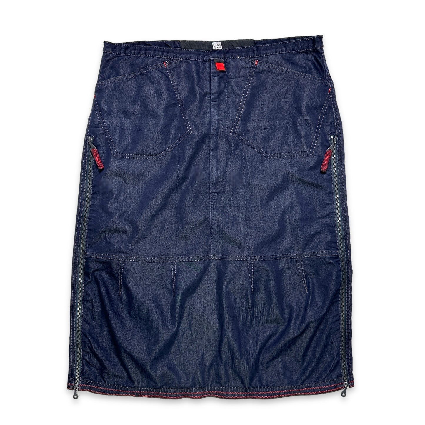 Marithe + Francois Girbaud Denim Pigment Skirt - Womens 8-12