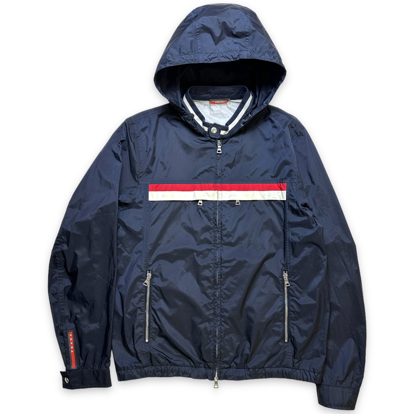 Veste Harrington à capuche Prada Linea Rossa - Moyen / Grand