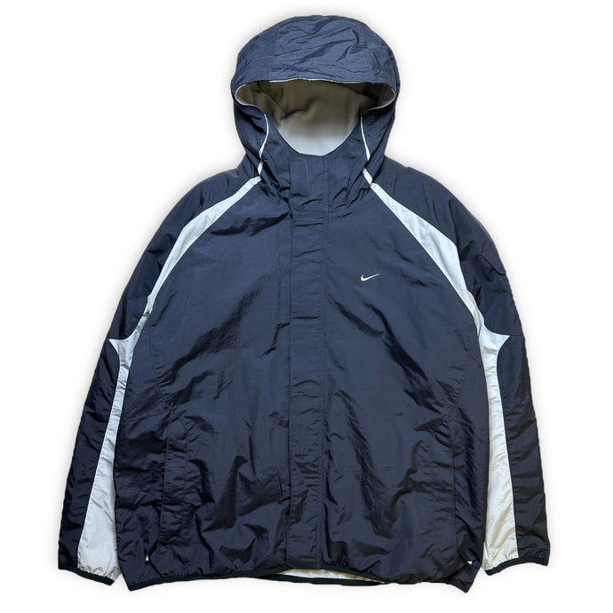 Early 2000's Nike Reversible Nylon/Fleece Jacket - Extra Extra Large