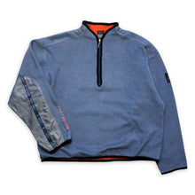 Charger l&#39;image dans la galerie, Nike Grey/Blue Quarter Zip Fleece des années 2000 - Extra Large / Extra Extra Large