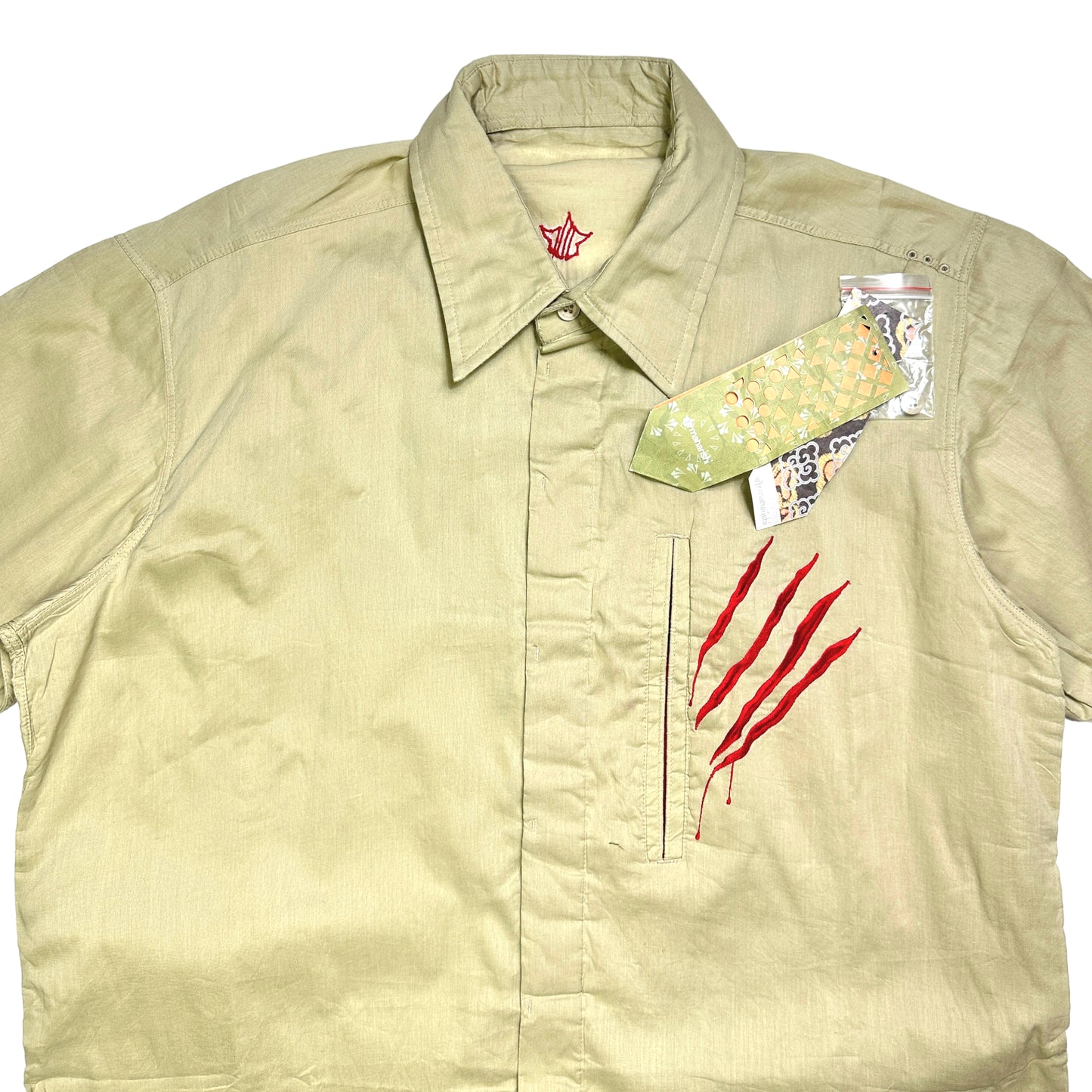 Early 2000's Maharishi Ssur Scratches Shirt - Extra Large