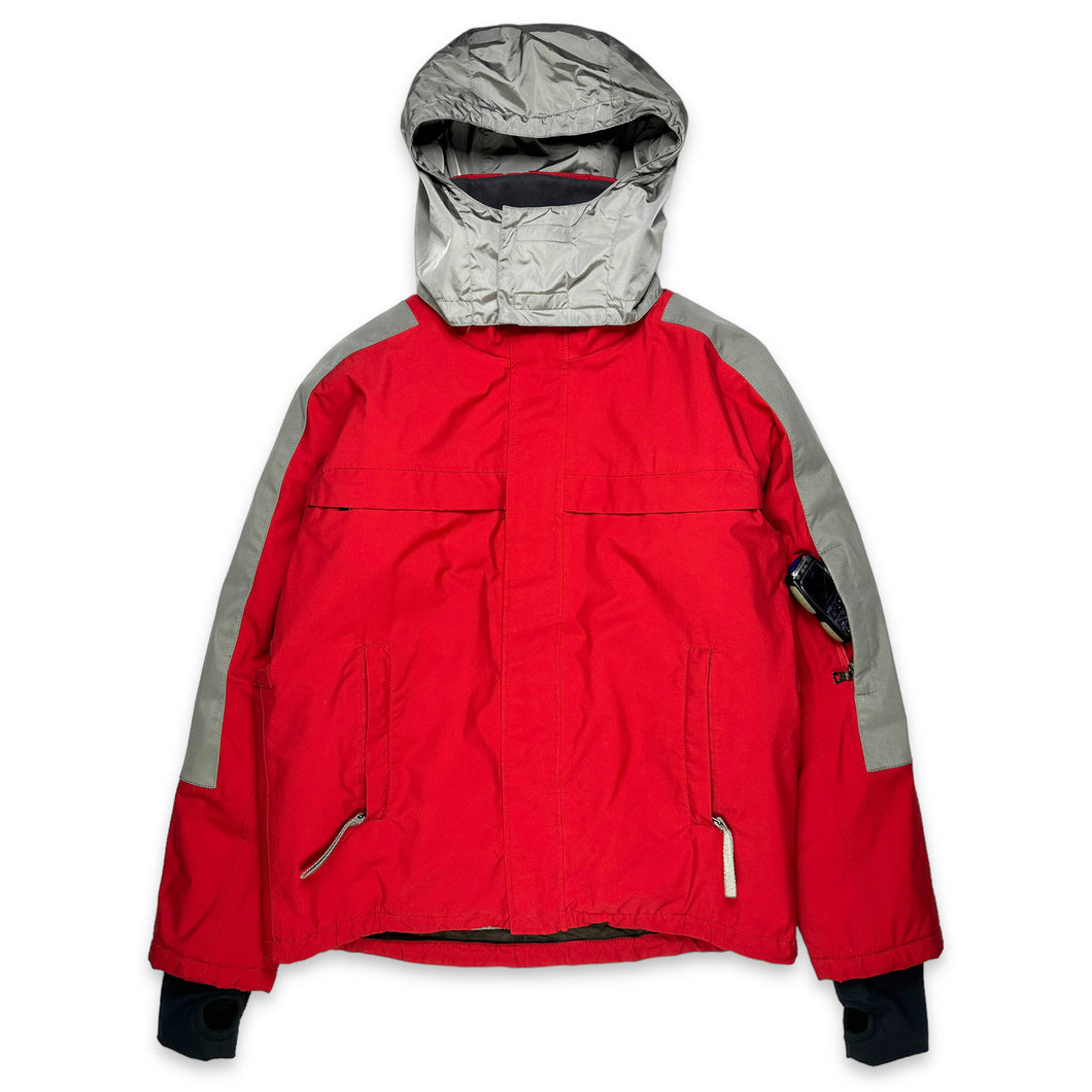 Prada Sport Luna Rossa Bright Red Gore-Tex Skii Jacket - Large