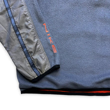 Carica l&#39;immagine nel visualizzatore di Gallery, 2000’s Nike Grey/Blue Quarter Zip Fleece - Extra Large / Extra Extra Large