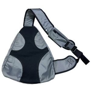 クイックシルバー 3D グラフィック クロスボディ スリング バッグ