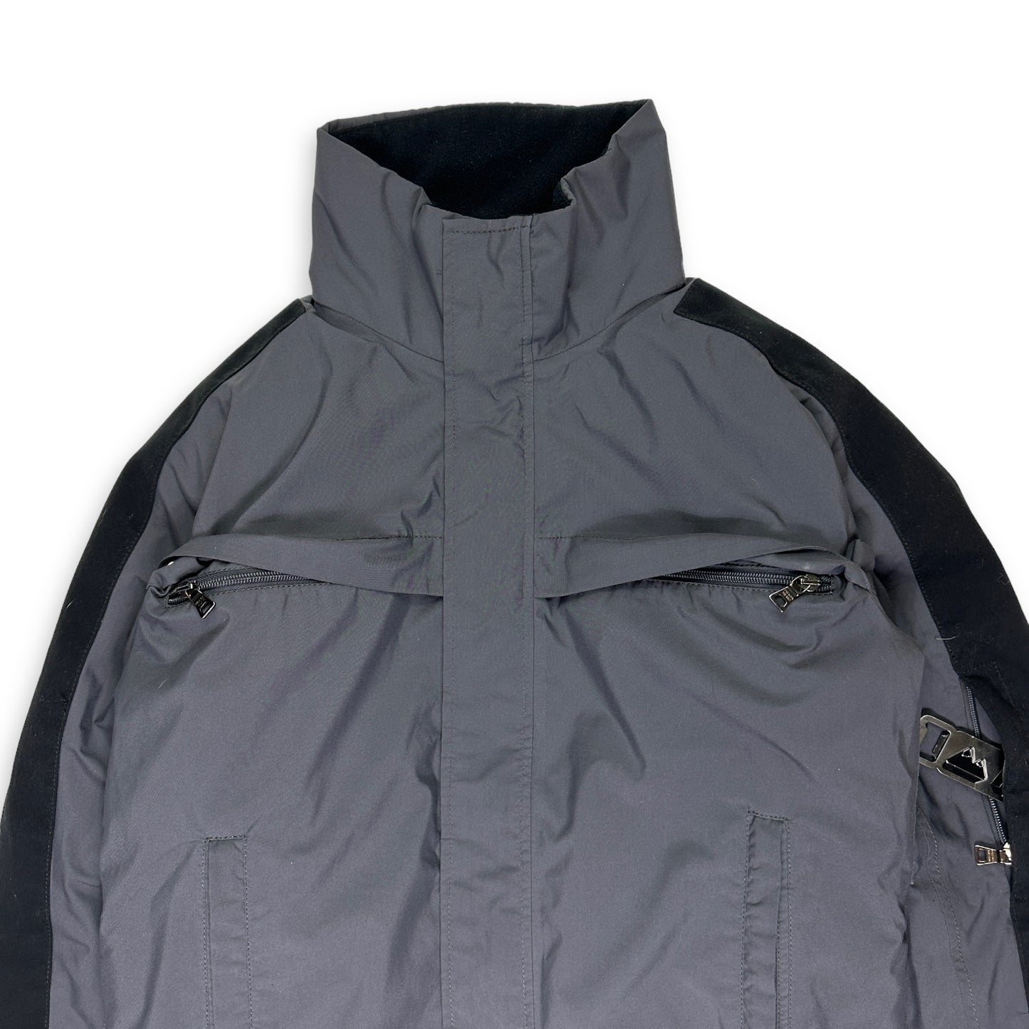 Prada Sport Luna Rossa Grey/Black Gore-Tex Skii Jacket - Medium