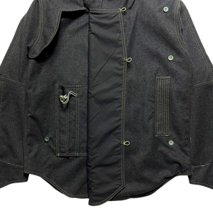 Late 90's Maharishi Panelled Loro Piana Wool Storm System Jacket - Large