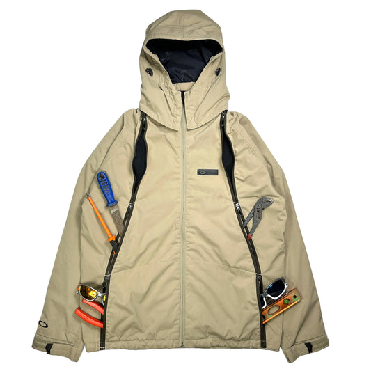 Veste matelassée technique Oakley Nitro Fuel Beige - Large / Extra Large