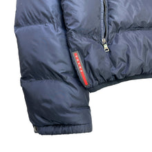 Load image into Gallery viewer, Prada Luna Rossa Midnight Navy Nylon Puffer Jacket - Medium / Large